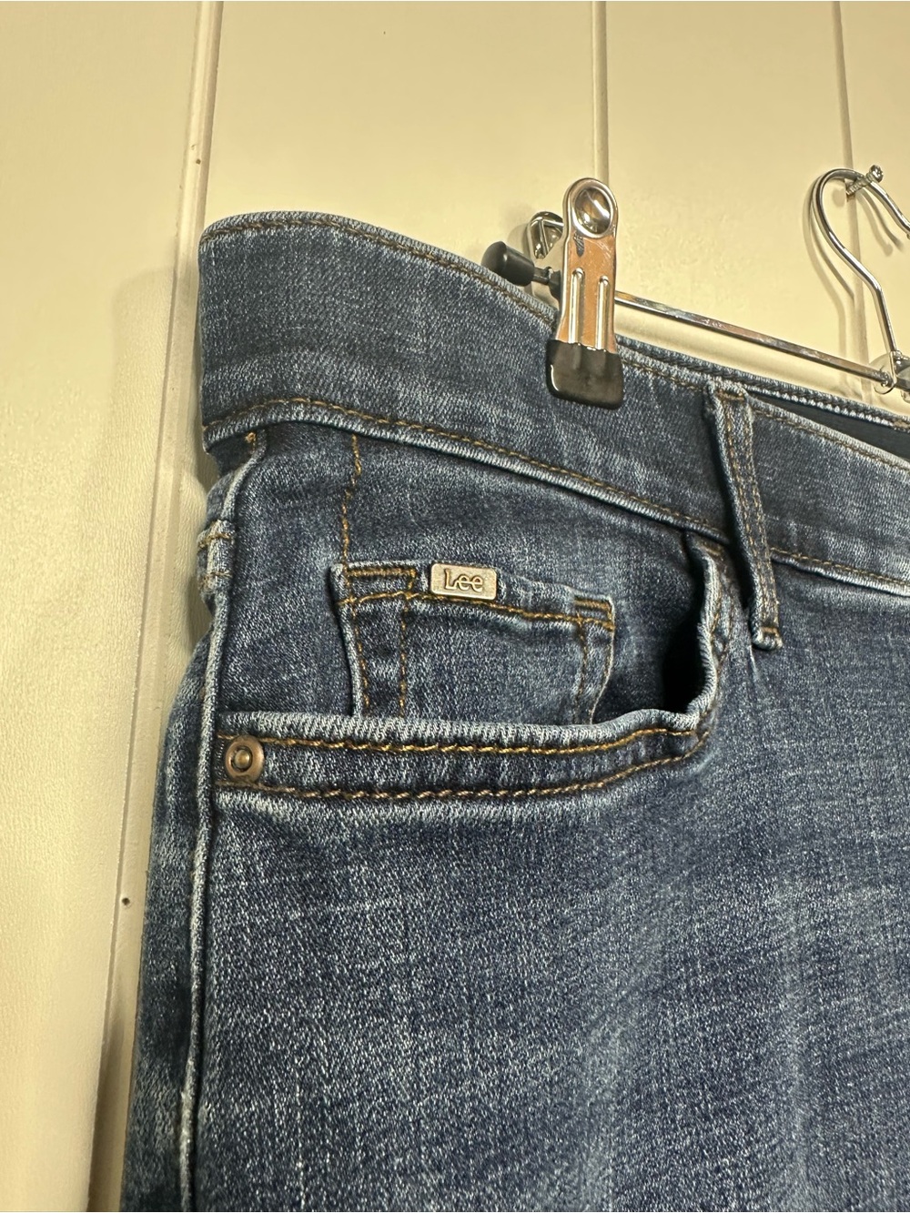 Lee Flex Motion Women’s Regular Fit Bootcut Jeans Size 12 Short Mid Rise Stretch - Picture 3 of 12